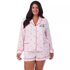 Dachshund Print Pajama Set